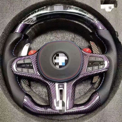 BMW τιμόνι από ανθρακονήματα με διάτρητο δέρμα για M3 M5 F20 F22 F30 F31 F36