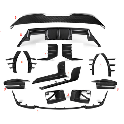 Ξηρό Carbon MP Style Splitter για BMW G87 M2 Τέλειος συνδυασμός στυλ και λειτουργίας