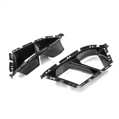 Αντικαταστήστε/Επισκευάστε MP Style Pre-Preg Dry Carbon Fiber Front Bumper Vents Για BMW 3 Series G80 M3 G82 M4