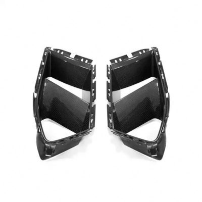 Αντικαταστήστε/Επισκευάστε MP Style Pre-Preg Dry Carbon Fiber Front Bumper Vents Για BMW 3 Series G80 M3 G82 M4