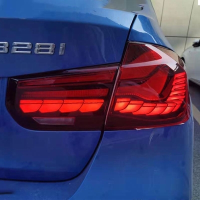 36w Watt κόκκινο / καπνό LED πίσω φώτα για BMW 3 σειράς F35 F80 Full LED πίσω φως