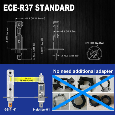 10 βατ φώτα LED 10000Lm H8 H10 H7 H1 H11 H16 9005 9006 9012 Με λαμπτήρες LED