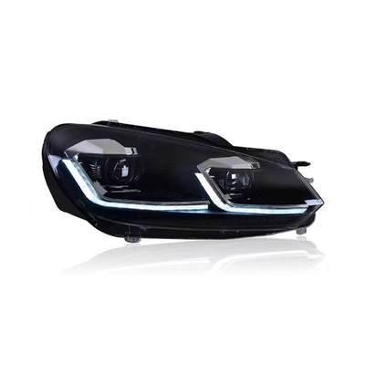 Φώτα προβολής LED VW Golf 6 DRL Σημαντική λάμπα HID Bi Xenon Αυτοκινητικά εξαρτήματα για το 2008-2012