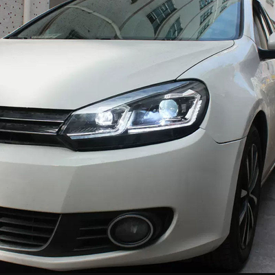 Φώτα προβολής LED VW Golf 6 DRL Σημαντική λάμπα HID Bi Xenon Αυτοκινητικά εξαρτήματα για το 2008-2012
