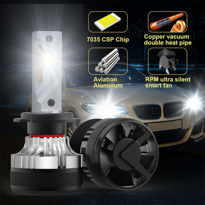Βιώστε την ισχύ των 180W 30000Lm Led H4 Super Bright Car Light Bulbs για όλα τα αυτοκίνητα