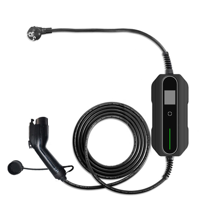 Φορητό σταθμό φόρτισης Mode 2 Sae J1772 16A Ev Καλώδιο φόρτισης 5m καλώδιο πιστοποιημένο TUV