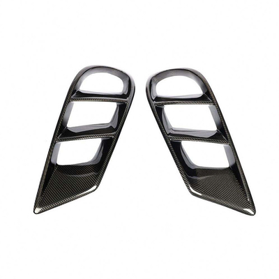 Καρβονένιο ίνες Μπροστά Προφυλακτήρα Air Vent Cover Trim Για Mercedes Benz CLS W218 sport 2014-2017