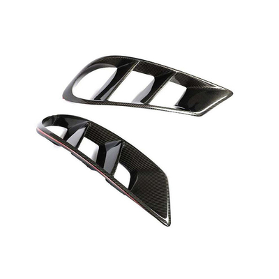 Καρβονένιο ίνες Μπροστά Προφυλακτήρα Air Vent Cover Trim Για Mercedes Benz CLS W218 sport 2014-2017
