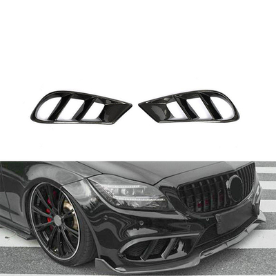 Καρβονένιο ίνες Μπροστά Προφυλακτήρα Air Vent Cover Trim Για Mercedes Benz CLS W218 sport 2014-2017
