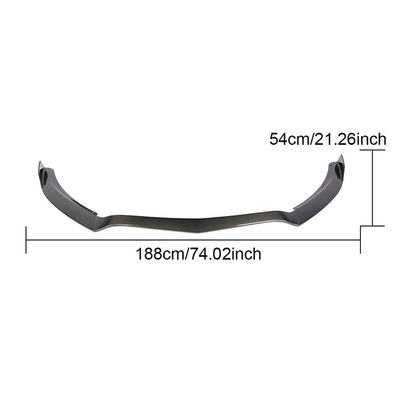 194*62*13CM GT Carbon Fiber Front Lip Για την Mercedes Benz AMG GTR 2016-2018 Προσωπικό προφυλακτήρα