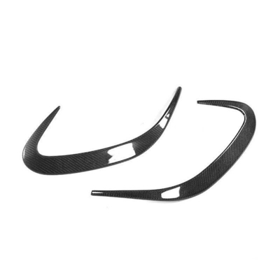 Φύλλα άνθρακα πίσω προφυλακτήρα Canards Splitters Vent για Mercedes Benz C217 S500 S63 S65 AMG