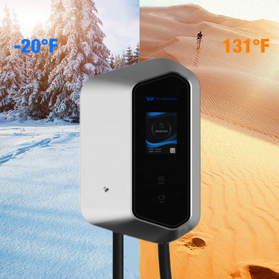 110-240V Εισερχόμενη τάση 9kw 11kw Τύπος 1 EV Wall Charger με καλώδιο φόρτισης 5M TPE Jacket