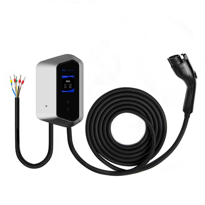 110-240V Εισερχόμενη τάση 9kw 11kw Τύπος 1 EV Wall Charger με καλώδιο φόρτισης 5M TPE Jacket