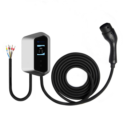 110-240V Εισερχόμενη τάση 9kw 11kw Τύπος 1 EV Wall Charger με καλώδιο φόρτισης 5M TPE Jacket