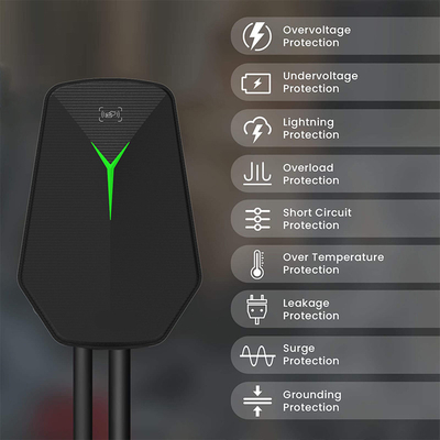 Τύπος 2 Wallbox Τύπος 2 EV Τύπος φορτιστή 32A 400V AC Σταθμός φόρτισης Τόπος φόρτισης 7KW χώρος στάθμευσης