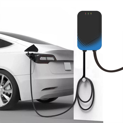 3.5 ιντσών LCD οθόνη Ηλεκτρικός σταθμός φόρτισης με υποστήριξη εφαρμογής και ισχύς 7kW