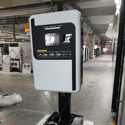 3.5 ιντσών LCD οθόνη 60KW EV Wall Charger Wallbox AC Wall Mount Σταθμός φόρτισης αυτοκινήτου