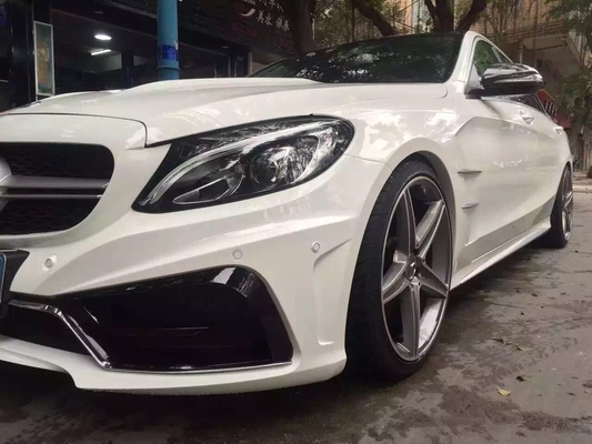 Στυλ κιτ για την Mercedes W205 C-Class Μπροστά προφυλακτήρες πίσω προφυλακτήρες Fenders πλευρικές φούστες