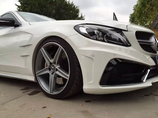 Στυλ κιτ για την Mercedes W205 C-Class Μπροστά προφυλακτήρες πίσω προφυλακτήρες Fenders πλευρικές φούστες