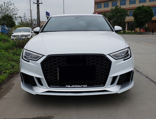 Μεταμορφώστε το Audi A3 RS3 Μπροστά προφυλακτήρα με γκριλ Για 2009-2013 S3 8P facelift OE NO