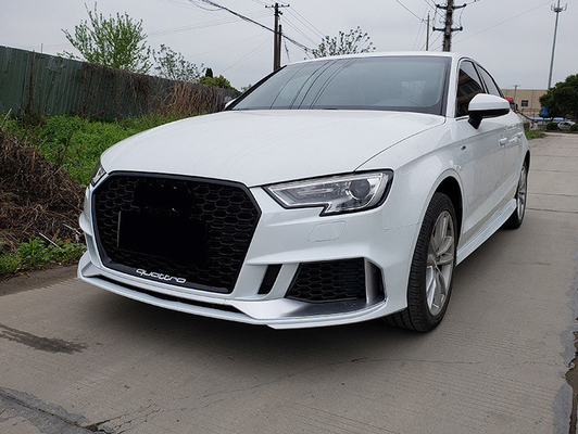 Μεταμορφώστε το Audi A3 RS3 Μπροστά προφυλακτήρα με γκριλ Για 2009-2013 S3 8P facelift OE NO