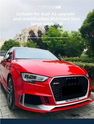 Μεταμορφώστε το Audi A3 RS3 Μπροστά προφυλακτήρα με γκριλ Για 2009-2013 S3 8P facelift OE NO