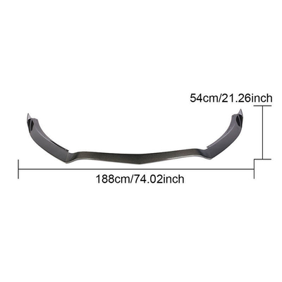 -direct Carbon Fiber Front Lip Spoiler για την Mercedes Benz Amg Gtr 2016-2018 και -Direct