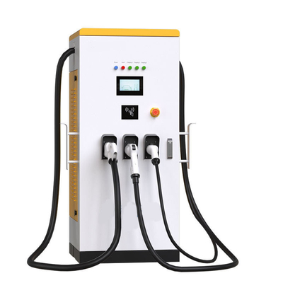 7 ιντσών οθόνη αφής 60KW CCS1/2 Single Gun DC φορτιστή αυτοκινήτου για γρήγορη φόρτιση