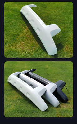 Το Toyota Land Cruiser Prado Series Body Kit με Lexus LM μπροστινό προφυλακτήρα και πλευρικές φούστες