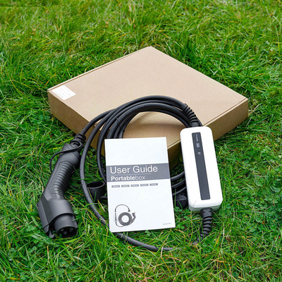 Κουτί φορτιστή ηλεκτρικού αυτοκινήτου CEE Plug OEM φορητό φορτιστή EV με ρεύμα εξόδου 16A 3.6kW