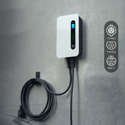 32A 7KW ηλεκτρικό φορτιστή αυτοκινήτου για Tesla Interface Standard Wall-mounted Performance