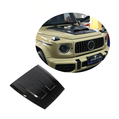 Mercedes-Benz G-Class G500 G550 AMG 2019 Λάμψη κινητήρα από μαύρη ανθρακική ίνα