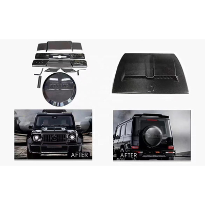 Μεταμορφώστε την Mercedes-Benz G-Class W464 W463 G63 σας με το ξηρό υλικό υλικού από ανθρακονήματα