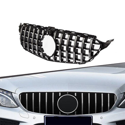 ABS Μπροθόμετρο Διάσωμα Grill GT Τύπου Αυτοκινήτου Μπροθόμετρο Grill Για C-CLASS W205 2014-2018