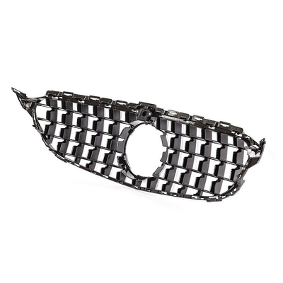 ABS Μπροθόμετρο Διάσωμα Grill GT Τύπου Αυτοκινήτου Μπροθόμετρο Grill Για C-CLASS W205 2014-2018