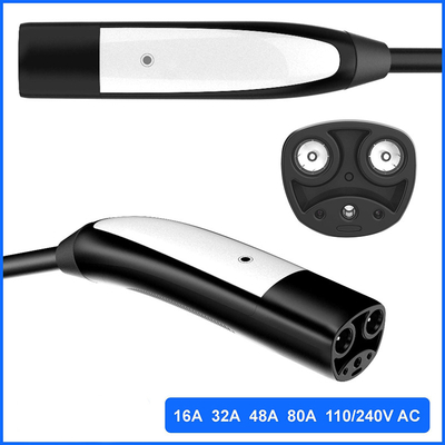 110-240V AC / 500V DC Plug Tesla NACS Τεχνολογία φόρτισης 16A Ev