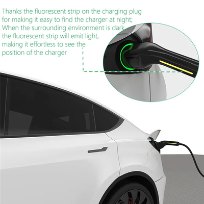 230V AC 32A EVSE 7.4KW J1772 Φορητό σύστημα φόρτισης ηλεκτρικών οχημάτων τύπου 1 επιπέδου 2