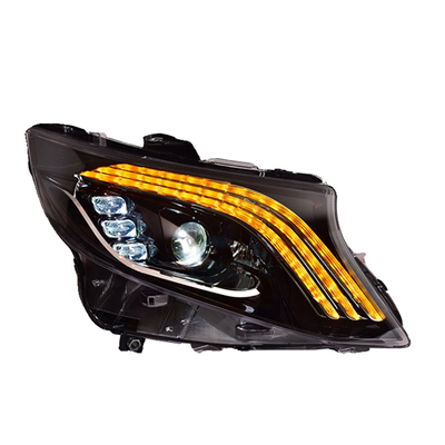 Συγκρότημα προβολέων LED 12V για Mercedes-Benz Vito Modified Maybach Style DRL Περιλαμβάνεται