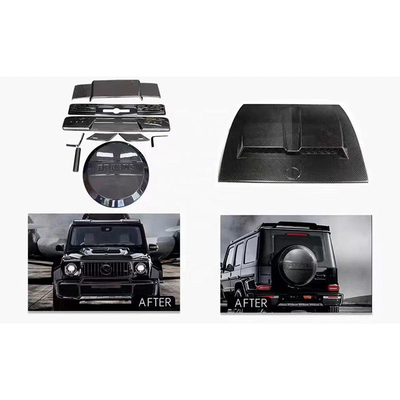 Κουτί στεγνών ινών άνθρακα για Mercedes-Benz G-Class W464 W463 G63