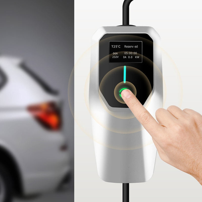 Φορητό φορτηγό 32A 1 φάσης 7Kw φορτιστή αυτοκινήτου με 230V AC λειτουργική τάση