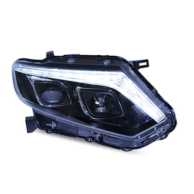 14-16 X-Trail LED προβολείς αυτοκινήτων τροποποιημένο μπροστινό φως Streamer στροφή σήμα προβολέα