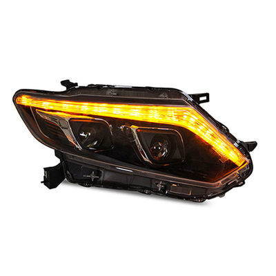 14-16 X-Trail LED προβολείς αυτοκινήτων τροποποιημένο μπροστινό φως Streamer στροφή σήμα προβολέα