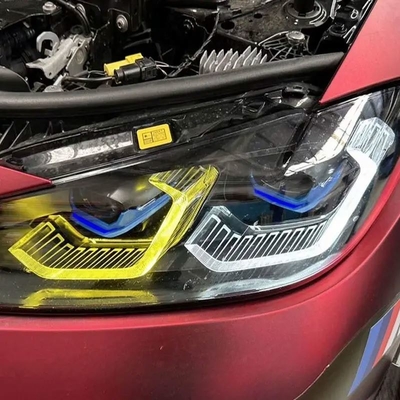 Λεμονό κίτρινο DRL LED Modules Board Set Για BMW M3 G80 M4 G82 Λαζερικό προβολέα