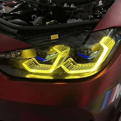 Λεμονό κίτρινο DRL LED Modules Board Set Για BMW M3 G80 M4 G82 Λαζερικό προβολέα