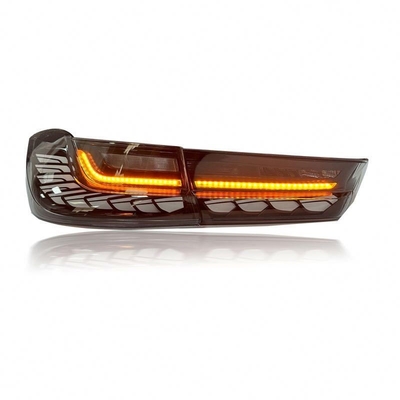 Φωτισμός πίσω από αυτοκίνητο LED για BMW Σειράς 3 G20 G28 με σήμα DRL και λυχνία πίσω από την κλίμακα δράκου