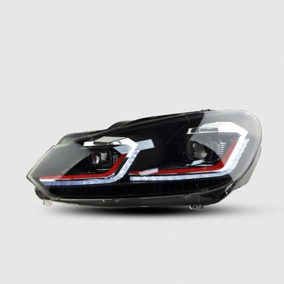 Φώτα κεφαλής LED για Volkswagen Golf 6 Mk6 Φώτα κεφαλής Συγκρότημα Τροποποίηση OE αριθ. / 2008-2012