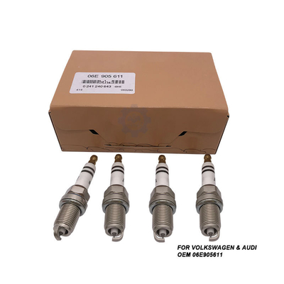 Μηχανή ανάφλεξης Iridium Auto Spark Plug 06E905611 για Audi VW 2.8 VR6 Έτος 2005-