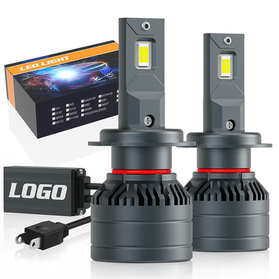 6500K Led H7 H8 H11 Φώτα αυτοκινήτου με φωτισμό LED με αδιάβροχο IP65 και τάση DC 12-18v