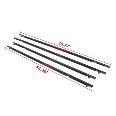 Εξωτερική πόρτα Weatherstrip 72950-Sna-A01 72910-Sna-A01 για Honda Civic 100% δοκιμάστηκε