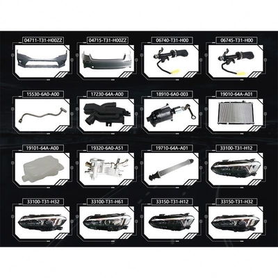 Συσκευές για το σώμα αυτοκινήτου για την Honda Civic Fe 2020 2021 2022 2023 Αντικατάσταση/Επισκευή Απαιτείται άμεσα